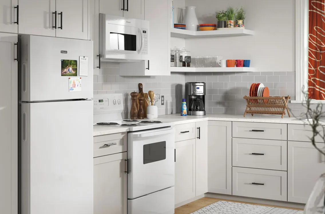 Hotpoint dryer and washer repair in an Orange County laundry room